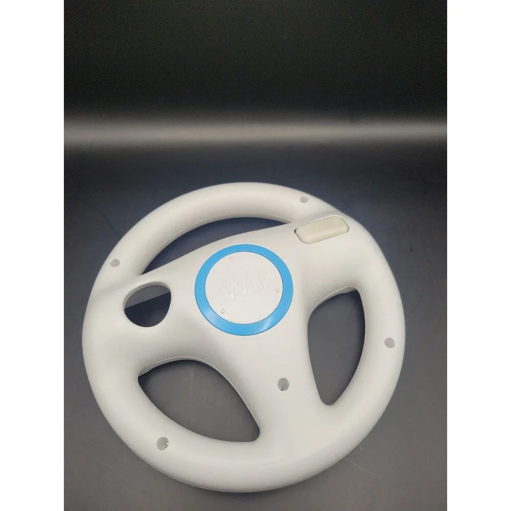 Official OEM Nintendo Mario Kart Steering Wheel for Wii & Wii U White